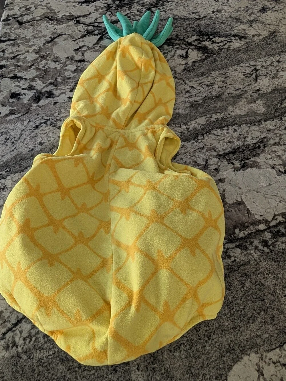 Infant Pineapple Hooded Costume Gender Neutral 12M